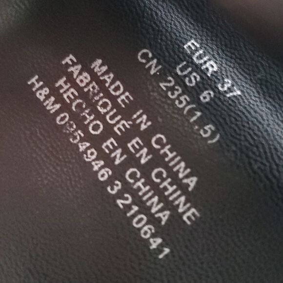 H & M HEELED Sandals Mules Braided Slip On HEELS Shoes PUMPS WOMEN'S WOMAN'S  6 - Picture 8 of 16